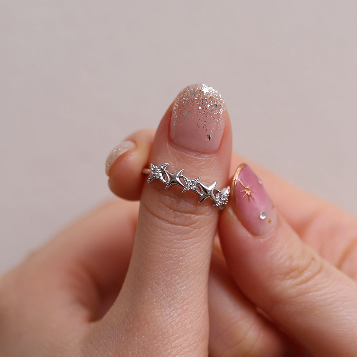 Star shine ring